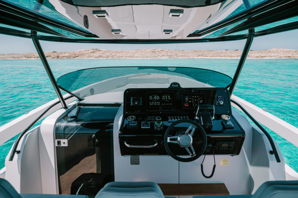 Cayman 40 ibiza boat hire 1