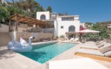 Family friendly villa Ibiza with private pool and sea views in Can Furnet
