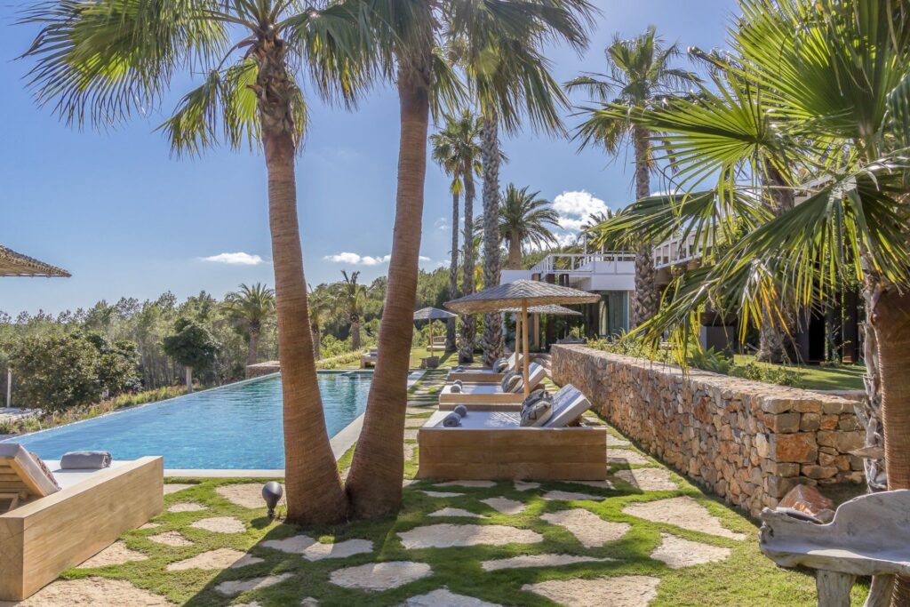 family and group villa in Ibiza