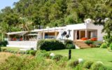 Ibiza VIP villa rental in Cala Jondal with sea views, private pool, 6 bedrooms, close to Blue Marlin and the airport.
